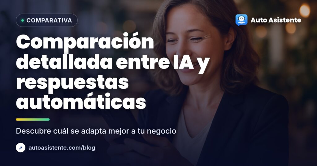 Agente IA vs Contestadora Automática: Diferencias Clave