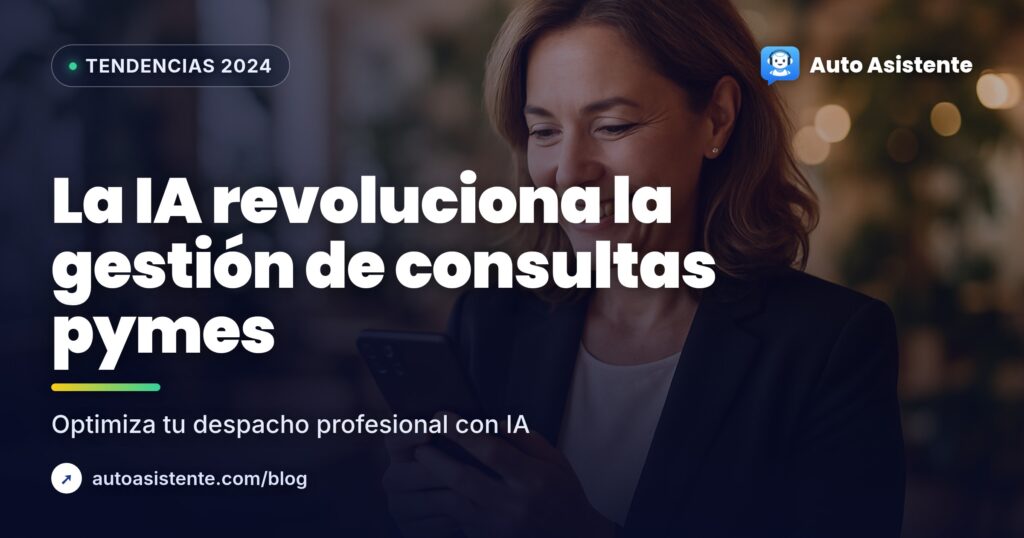 Consultorio profesional: IA para gestionar consultas