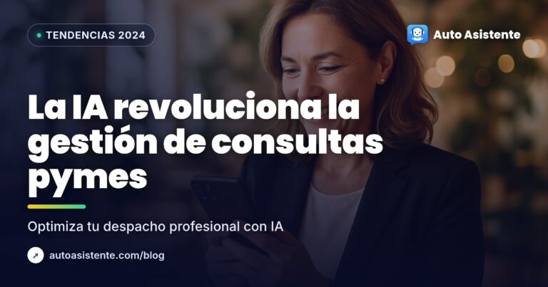Consultorio profesional: IA para gestionar consultas